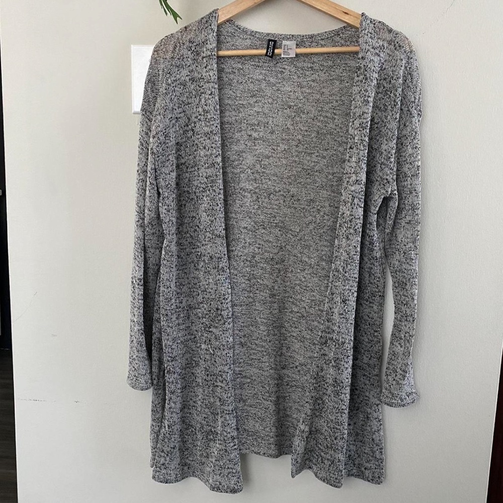 Gray cardigan from H&M